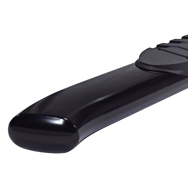 Trailfx TrailFX A7088B; Step Nerf Bar; With Step Pads With Bed Step 5 Inch Oval Straight Powder Coated A7088B - main